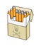 Pack of cigarettes