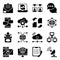 Pack of Cloud, Technology and Networking Solid Icons