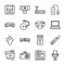 Pack Of Computer Hardware Icons