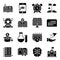 Pack of E learning Solid Icons