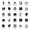 Pack Of Healthcare Glyph Icons