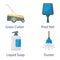 Pack Of Housekeeping Flat Icons