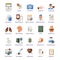 Pack Of Medical Flat Icons