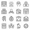 Pack of Medical and Healthcare Linear Icons