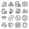 Pack of Modern Education Linear Icons