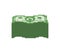 Pack of money pixel art. cash 8 bit. Pixelate vector illustration