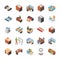 Pack Of Office Workplace Icons