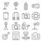 Pack of Photography Linear Icons