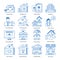 Pack Of Property Flat Icons