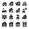 Pack Of Property glyph Icons