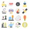 Pack of Robotic Flat Icons