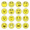 Pack of Smiley and Text Faces Icons