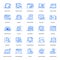  Pack Of Web Flat Icons 