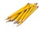 Pack of yellow pencils - some with erasers on the back end