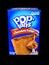 Package of Chocolate Fudge Pop Tarts on a Black Backdrop