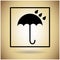 Package Icon Umbrella Rain Drop