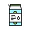 package liquid probiotics color icon vector illustration