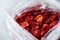 Package of Red Raisins in Plastic Bag