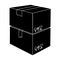 Packaged boxes with goods. Logistics delivery single icon in black style isometric vector symbol stock illustration web.