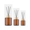 Packaging for Aroma Reed Diffuser, Amber Bottle and Box, Various Sizes