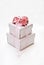 Packaging sweets gift of weddings or christmas
