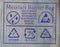 Packet with Label Moisture Barrier Bag mail post signs