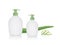 Packing with liquid soap Mock Up Vector Template