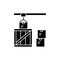 Packing orders olor line icon. Pictogram for web page, mobile app
