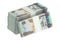 Packs of United Arab Emirates dirhams 3D