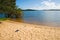 Paddel on the beach of Lake Nhambavale in Mozambique