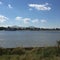 paddle boat in the Mississippi River