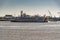 Paddle steamer Creole Queen on the Mississippi in New Orleans.