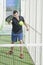 Paddle tEnnis player reAdy for SHOT