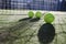 Paddle tennis still life