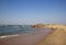 Paddlers at Low Tide Umdloti Beach, Durban, South Africa