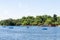 Paddling boats at the Serpentine River, Hyde Park