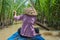 Paddling in the Mekong delta