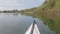 Paddling Spring lake Santa Rosa California