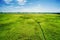 Paddy Field Landscape from Dongshan Township, Yilan, Taiwan.