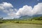 Paddy fields in a mountainous valley in south eastern Taiwan