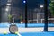 Padel Blue Net Court Tennis