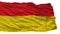 Paderborn City Flag, Germany, Isolated On White Background