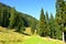 Padina chalet in Bucegi Massif, in Carpathian Bend Mountains, Transylvania, Romania.