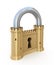 Padlock as fortress