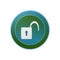 Padlock,best 3D illustration,best sign and icon