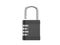 Padlock combination lock