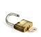 Padlock and key