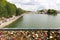 Padlocks, bridge over the Seine river in Paris, France