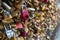 Padlocks on bridge - Paris