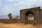 Padmavati lake gate on the top of Rajgad fort, Pune